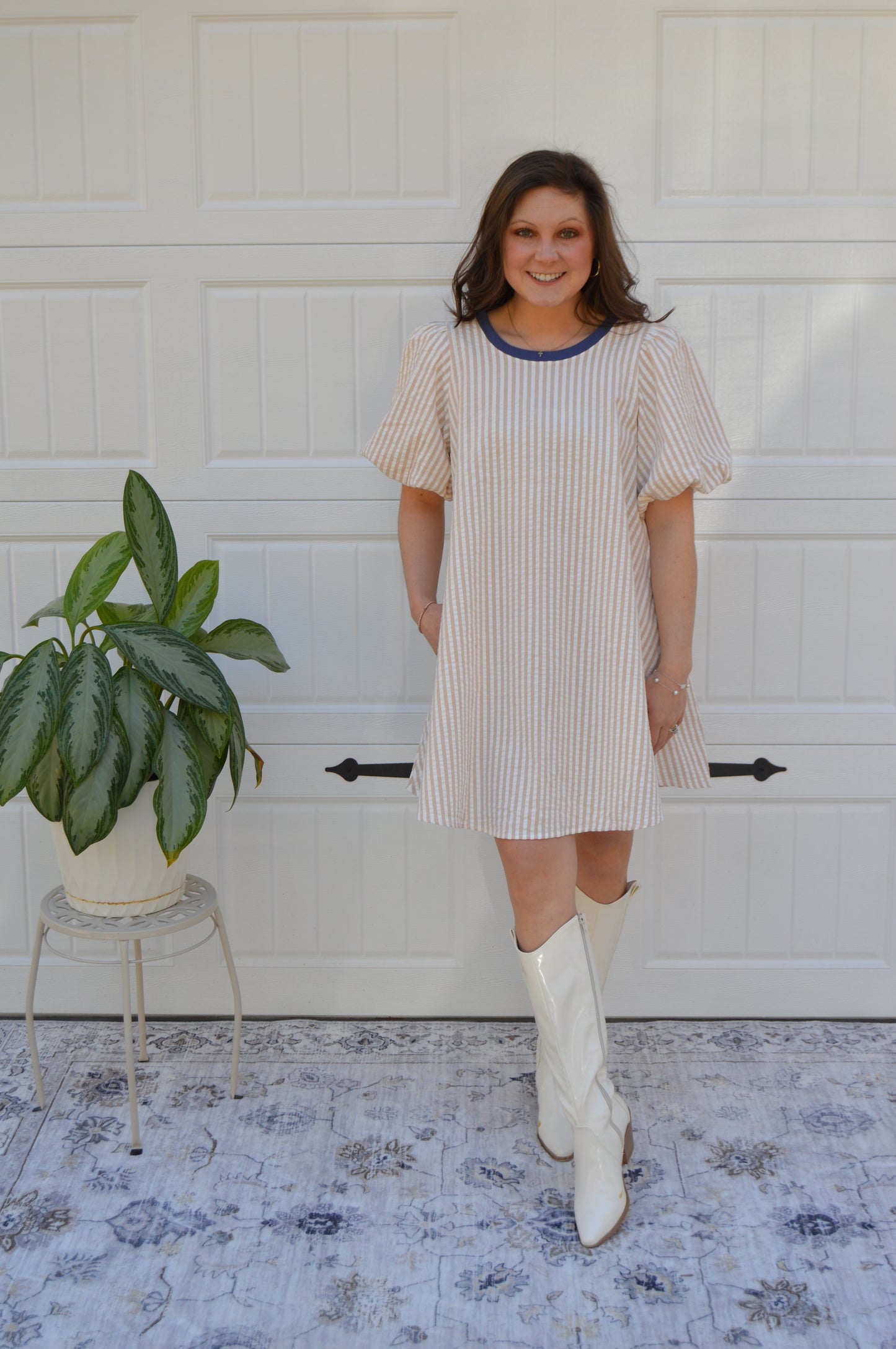 Rebecca Striped Dress