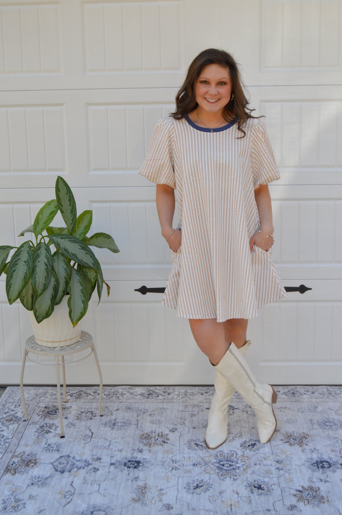 Rebecca Striped Dress