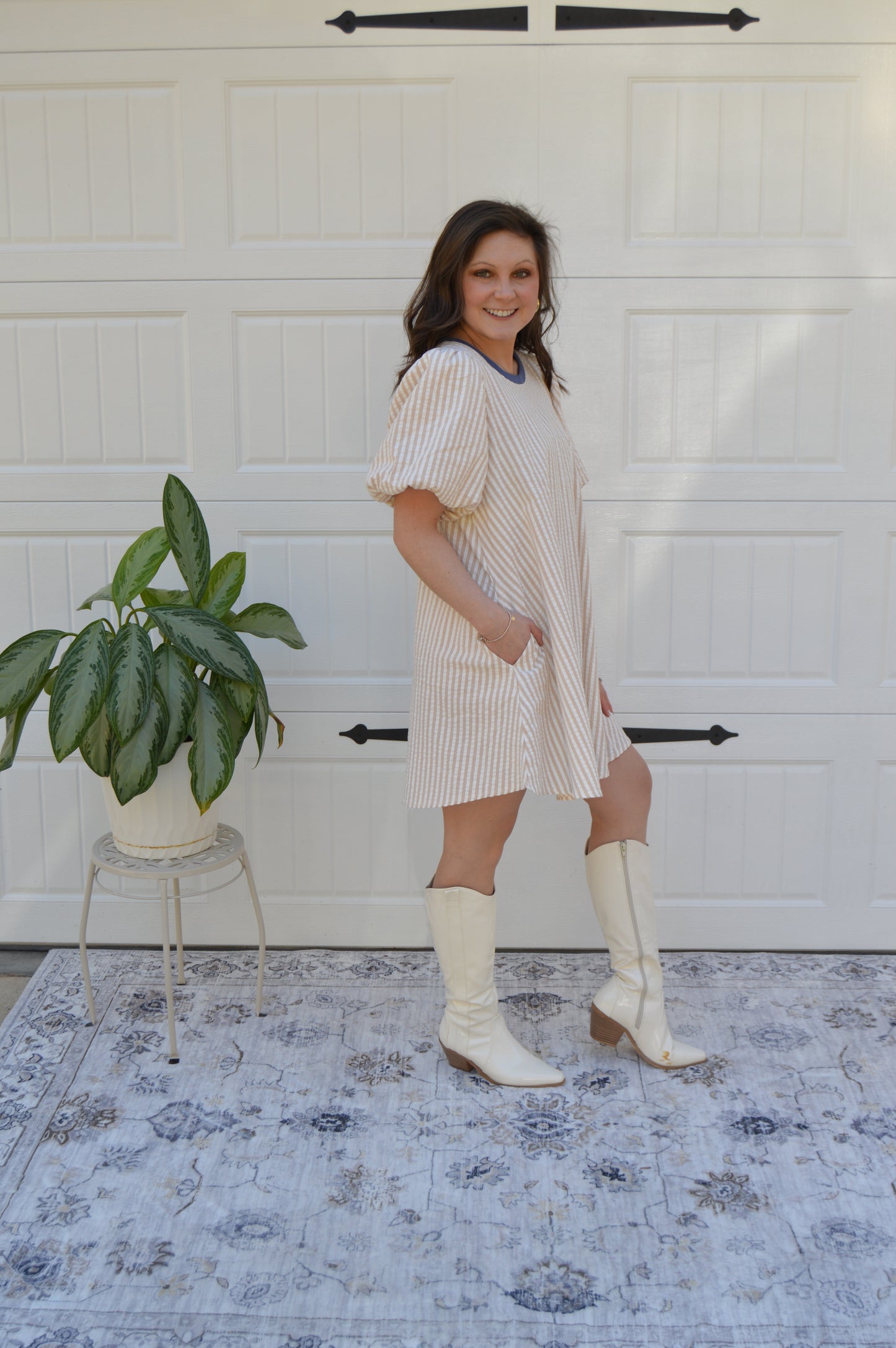 Rebecca Striped Dress