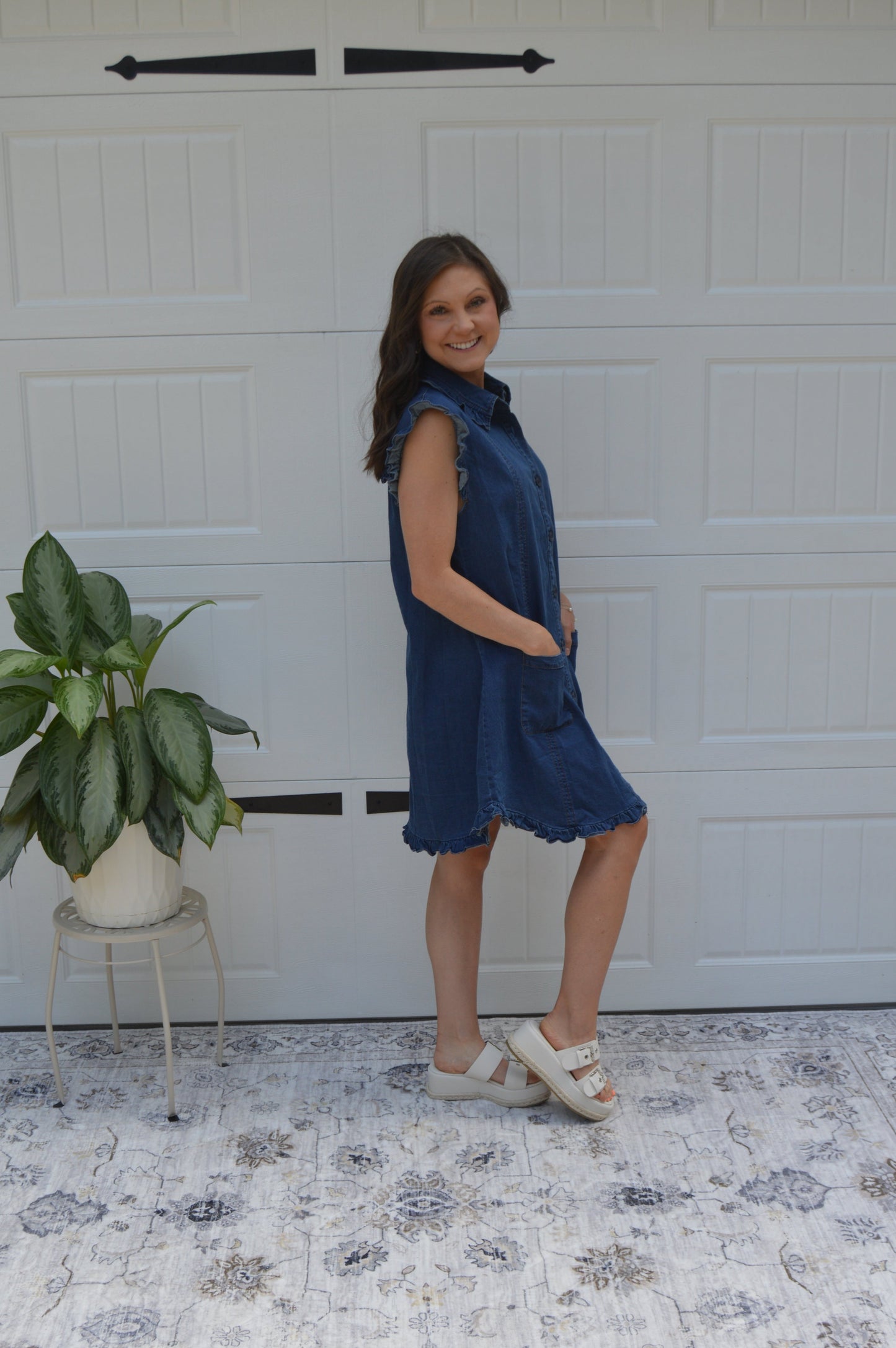 Alie Denim Dress