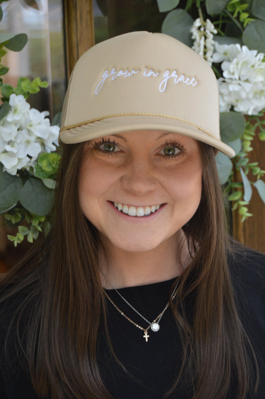 Grow in Grace Trucker Hat