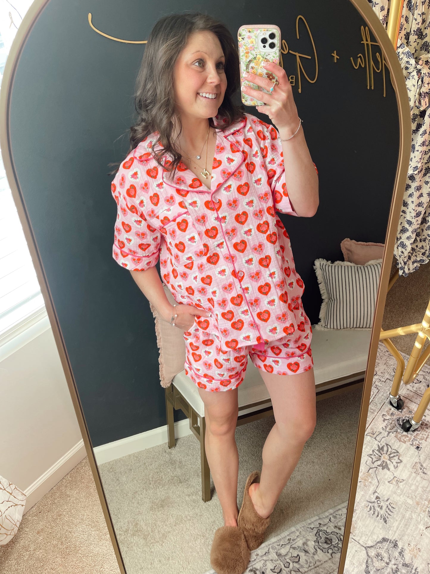 Cassie Heart Pajamas