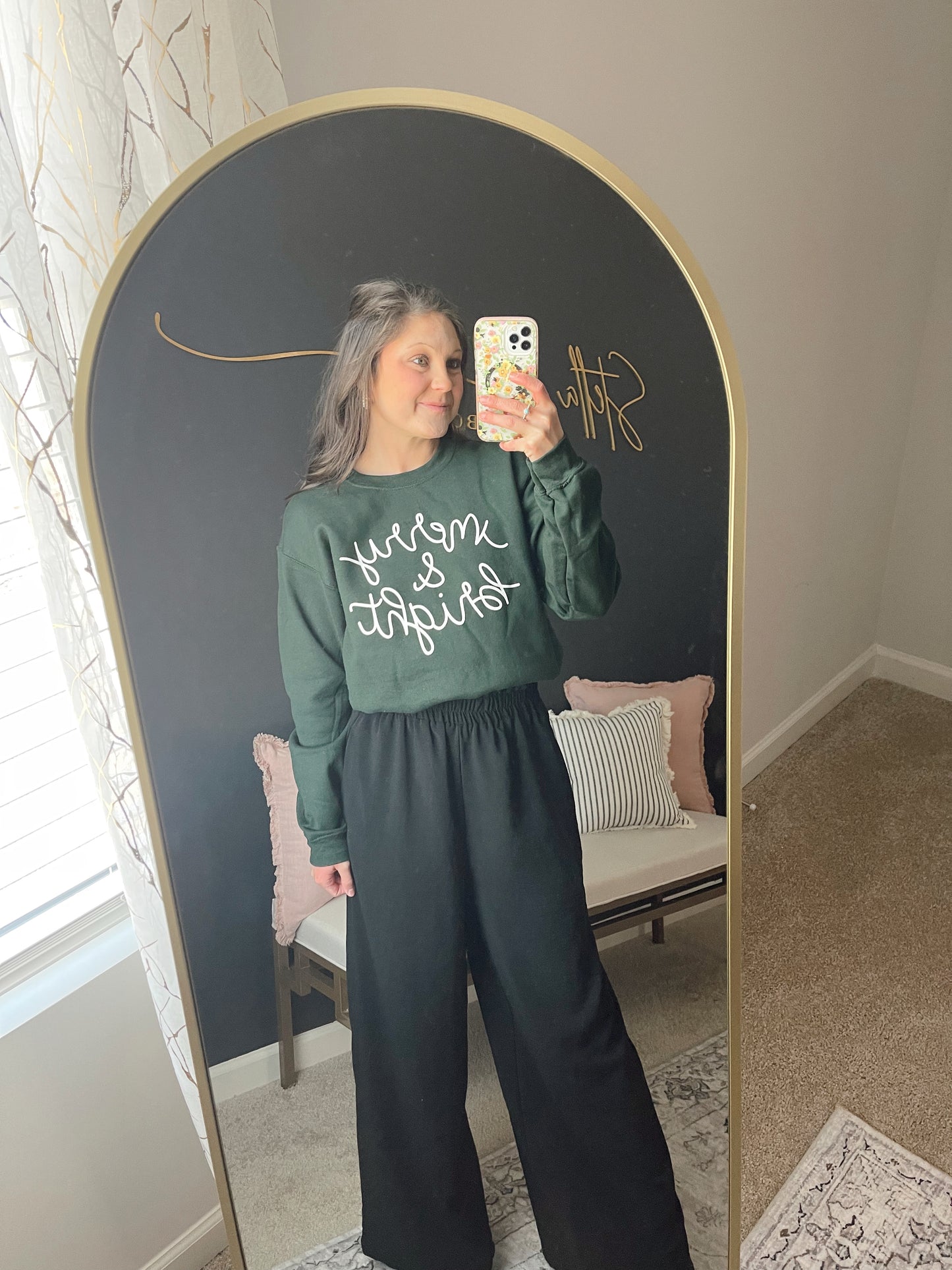 Merry & Bright Christmas Sweatshirt