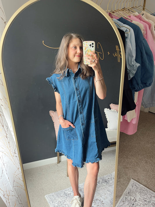 Alie Denim Dress